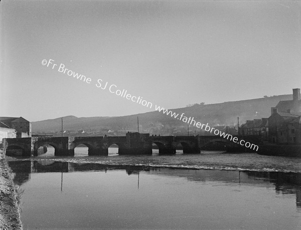 THE OLD BRIDGE FROM UP STREAM